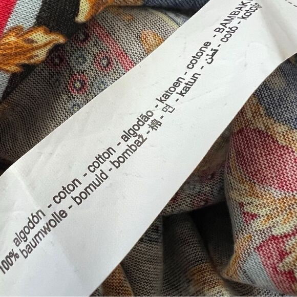 Zara Trafaluc Italian print t shirt multicolor - Picture 4 of 5